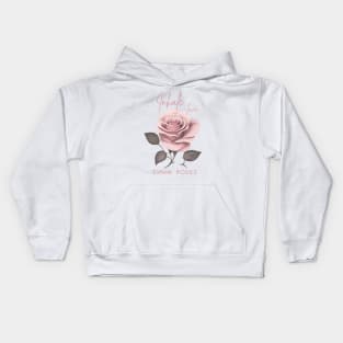 Inhale Love Exhale Roses Kids Hoodie